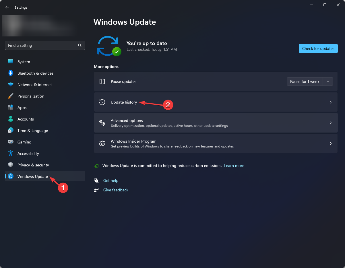 Actualización de Windows 2