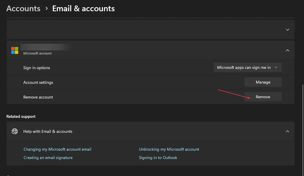 No se puede eliminar un dispositivo de la cuenta de Microsoft: 4 correcciones