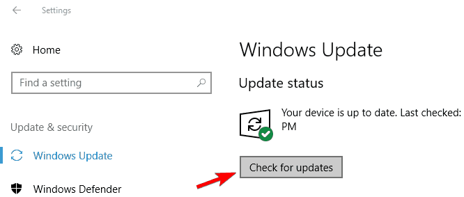 USB no detectado buscar actualizaciones