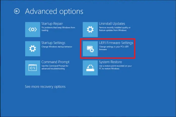 UEFI 2 apaga el modo de suspensión de Windows 10