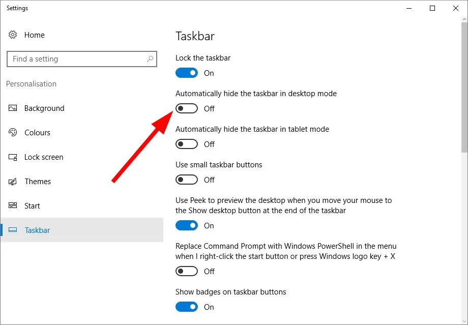 Barra de tareas desaparecida en Windows 10: cómo restaurarla