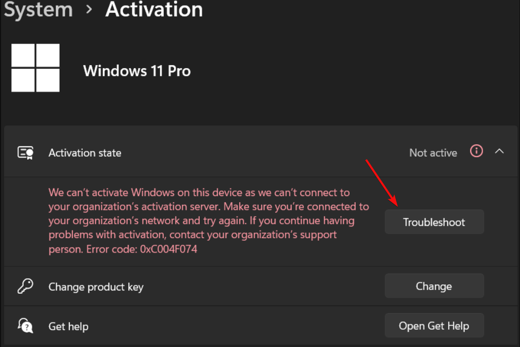 0x803fabba Error de activación de Windows: cómo deshacerse de él