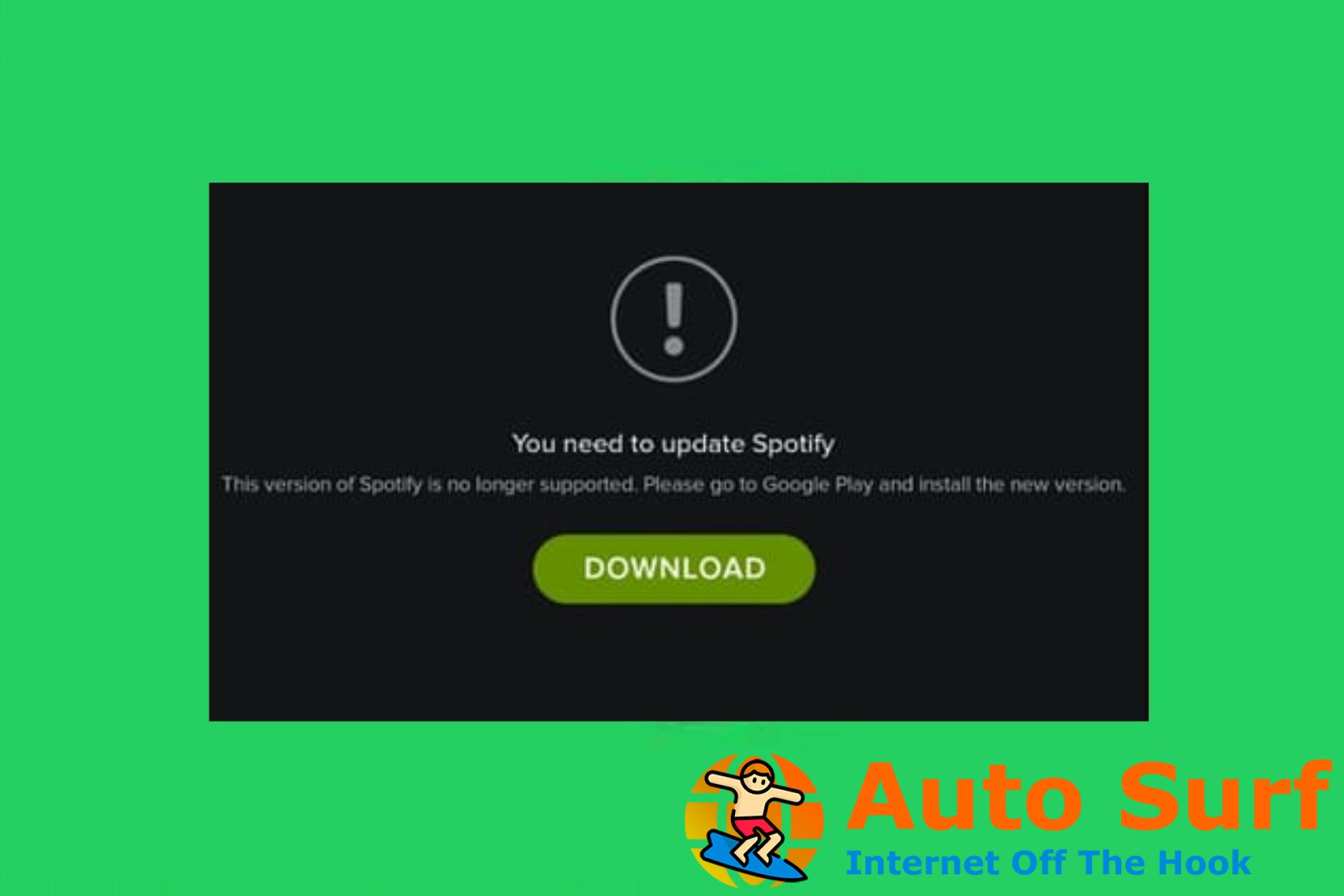 ¿Spotify sigue colapsando? 6 formas de arreglarlo en Windows