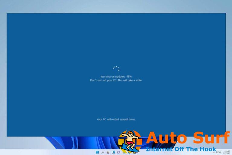 Cómo reparar el código de error de actualización de Windows 0xc004f075