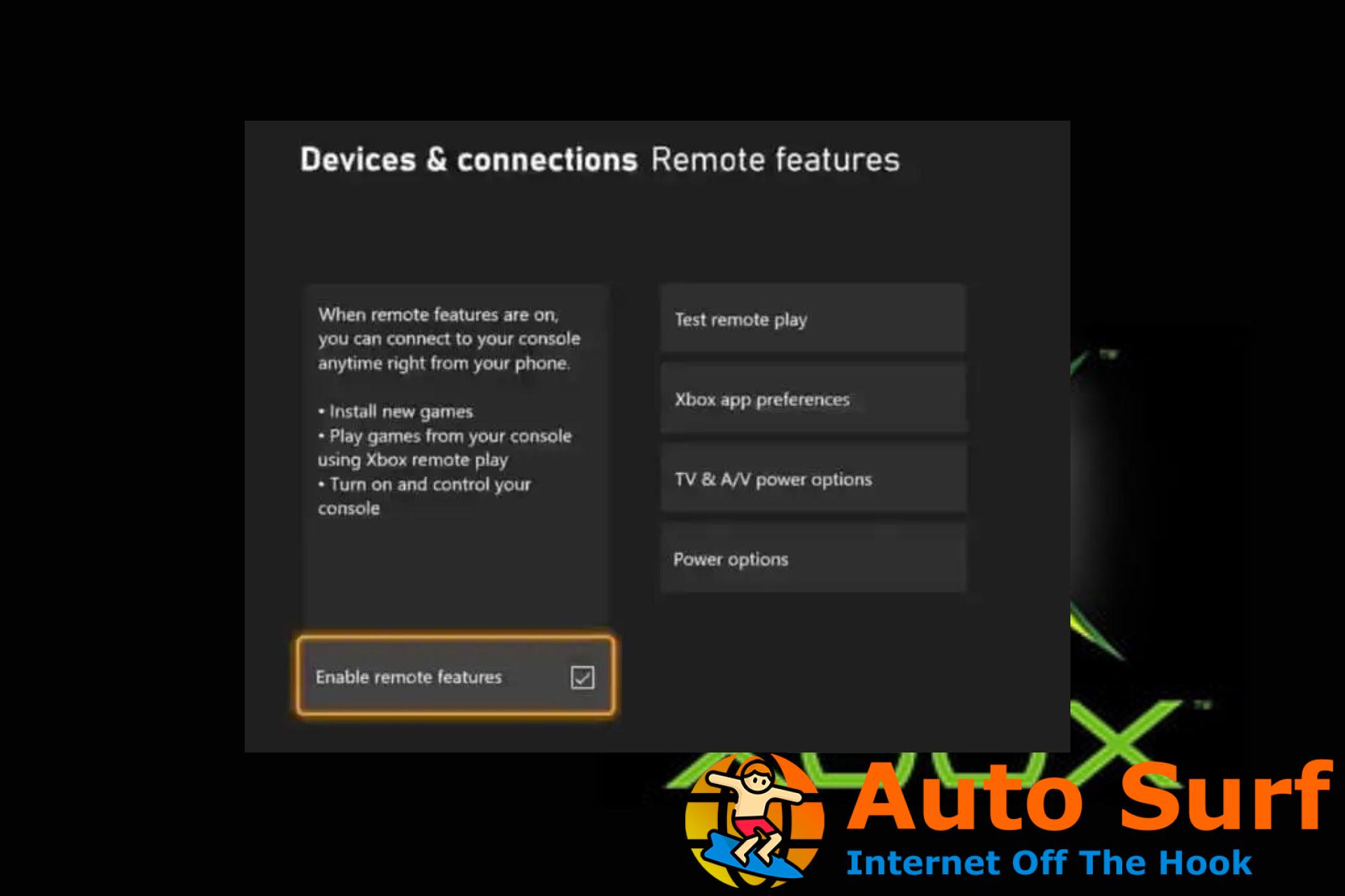 Xbox Remote Play no funciona: cómo habilitarlo