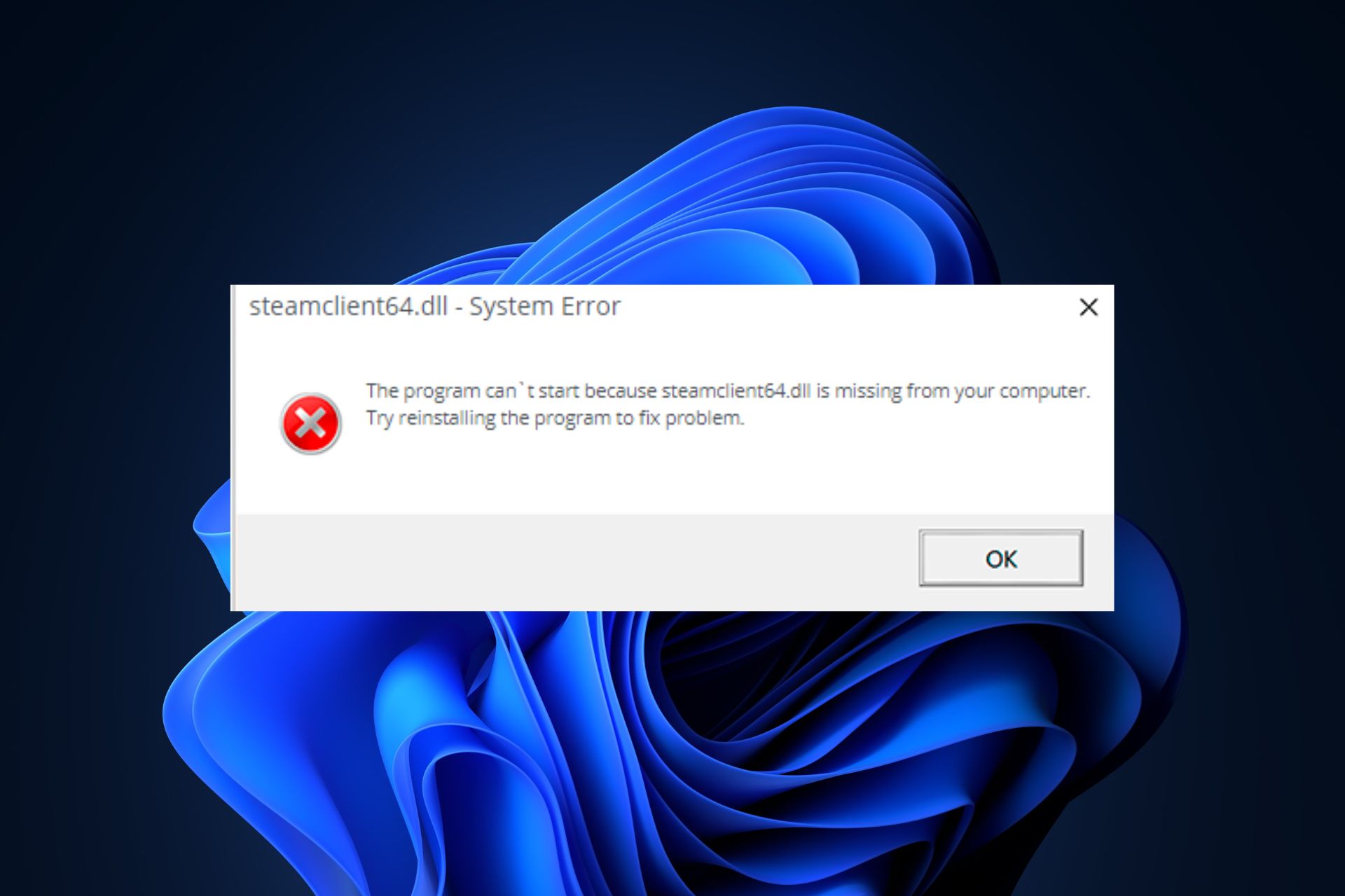 Steamclient64.dll no encontrado: cómo solucionarlo o descargarlo de nuevo