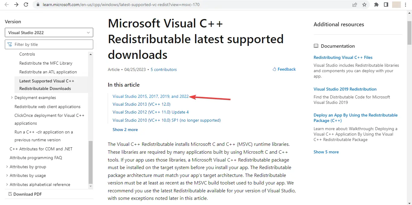 Corrección: se requiere Microsoft Visual C++ 14.0 o superior