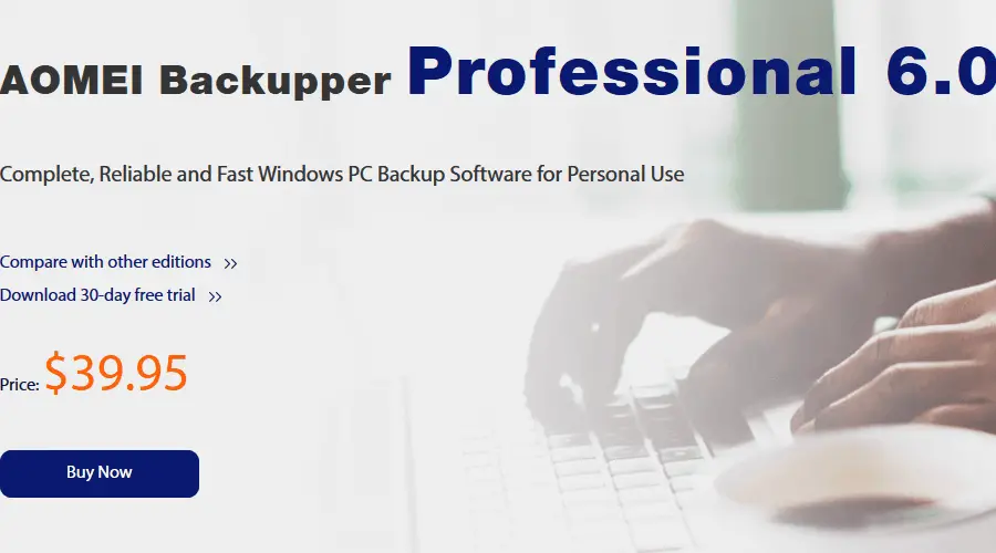 Aomei Backupper Synology software de copia de seguridad