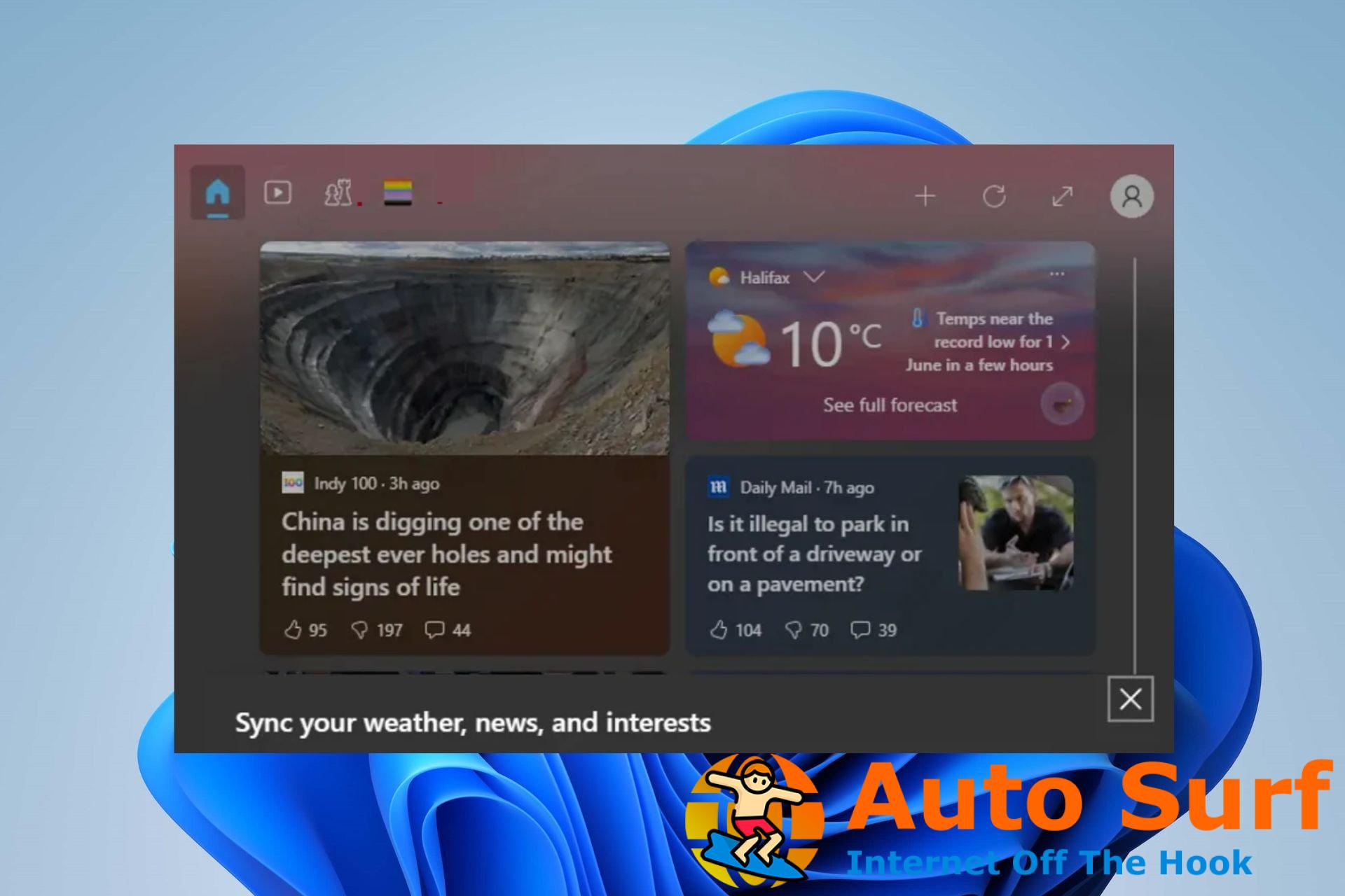 Cómo deshacerse de la bandera del orgullo en la barra de tareas de Windows 11