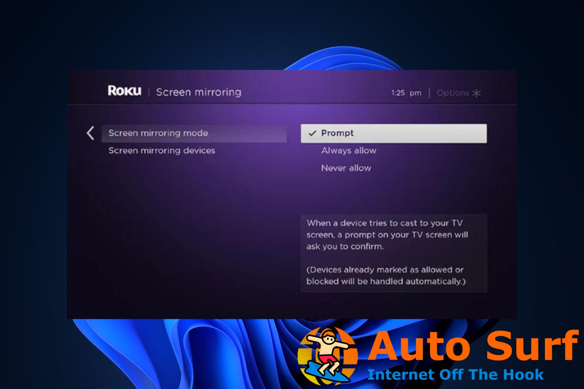 ¿Roku Screen Mirroring no funciona? 3 formas de arreglarlo