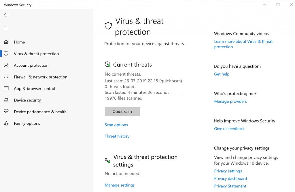 protección contra virus y amenazas Windows no pudo localizar boot wim