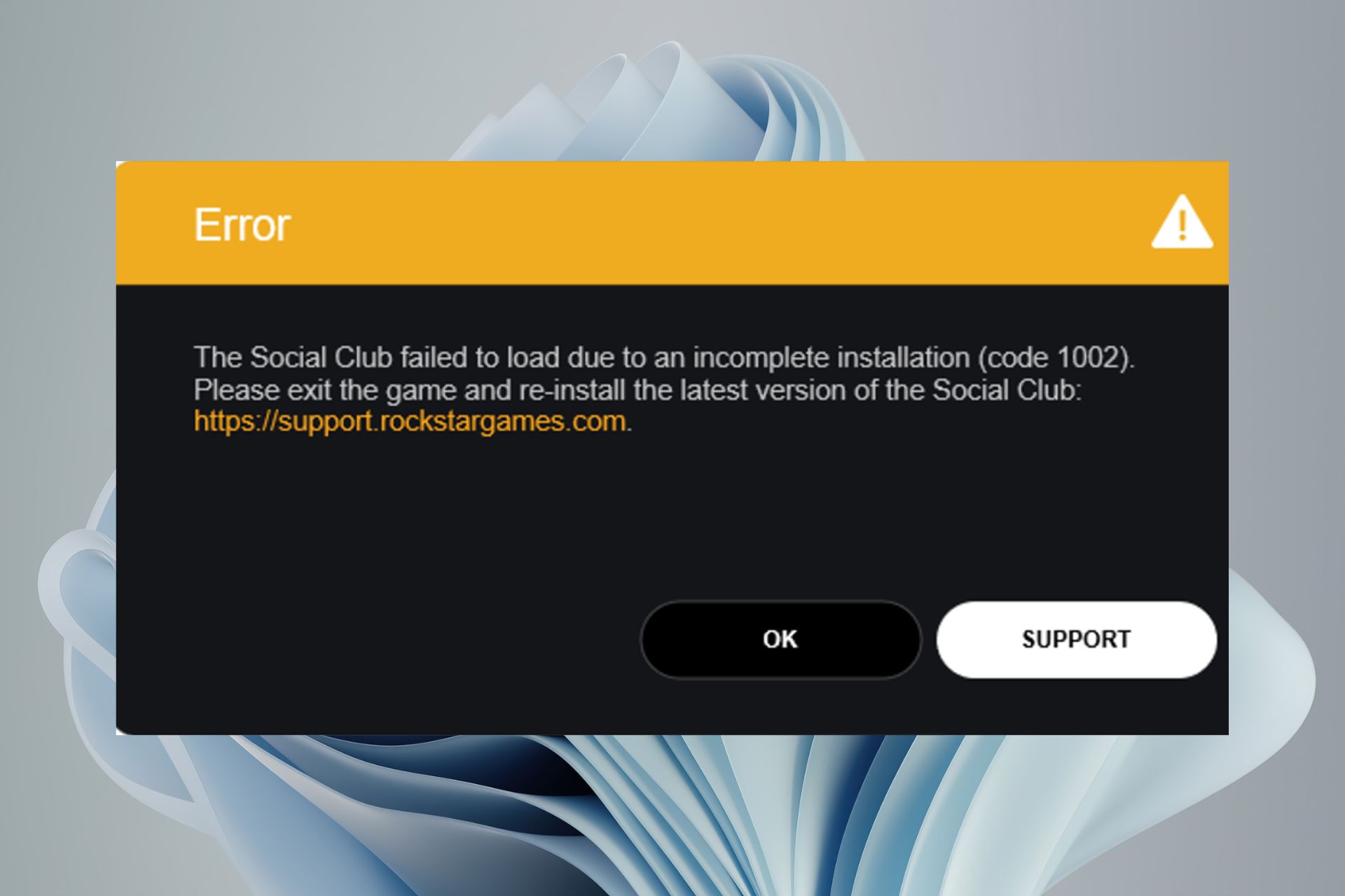 Código de error 1002 del Social Club: cómo solucionarlo rápidamente