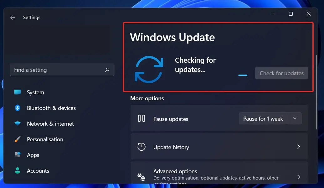 herramienta de asistente de actualización de Windows 11 para buscar actualizaciones