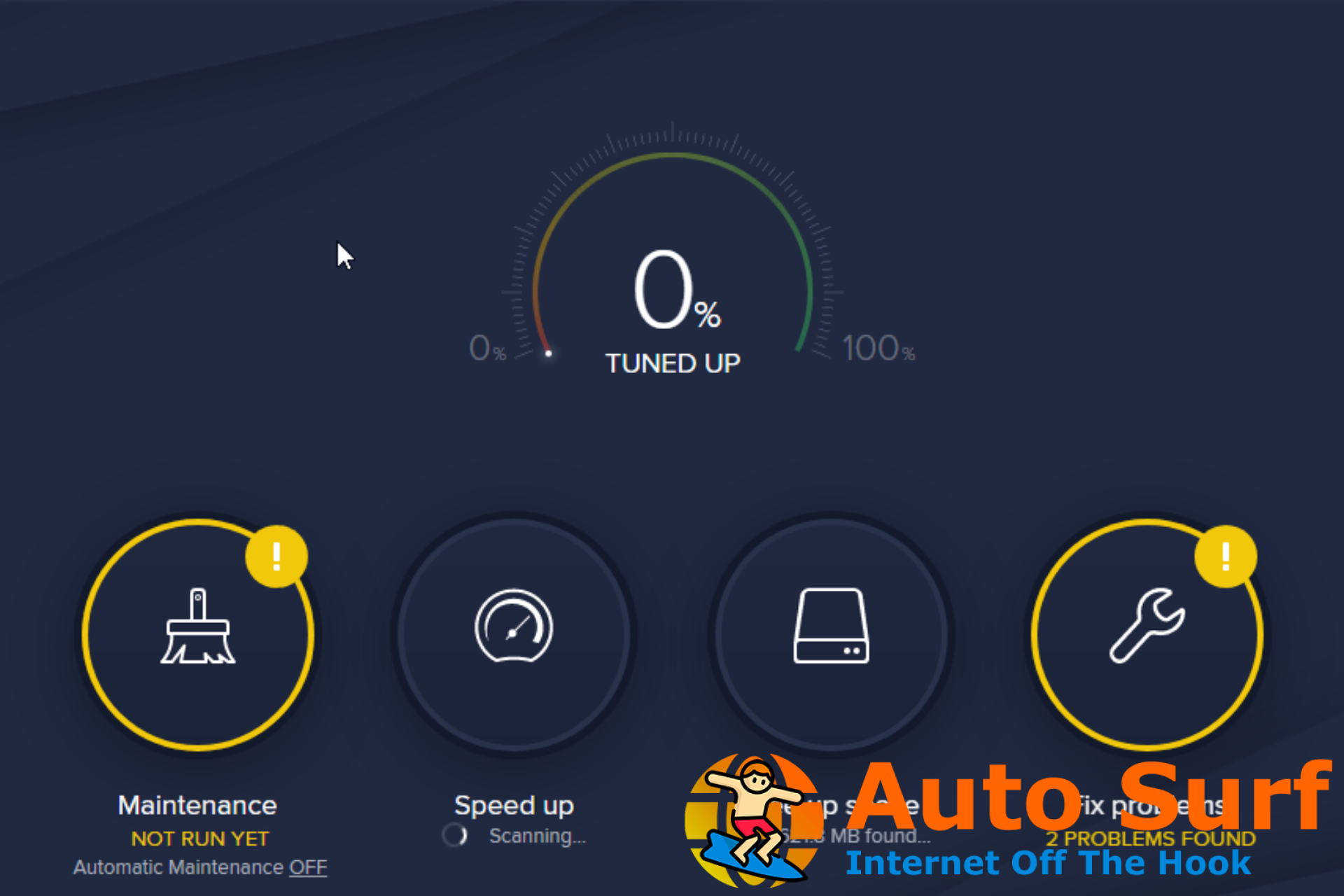 avast cleanup no abre