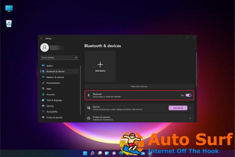 Cómo arreglar el Bluetooth que no funciona en Windows 11