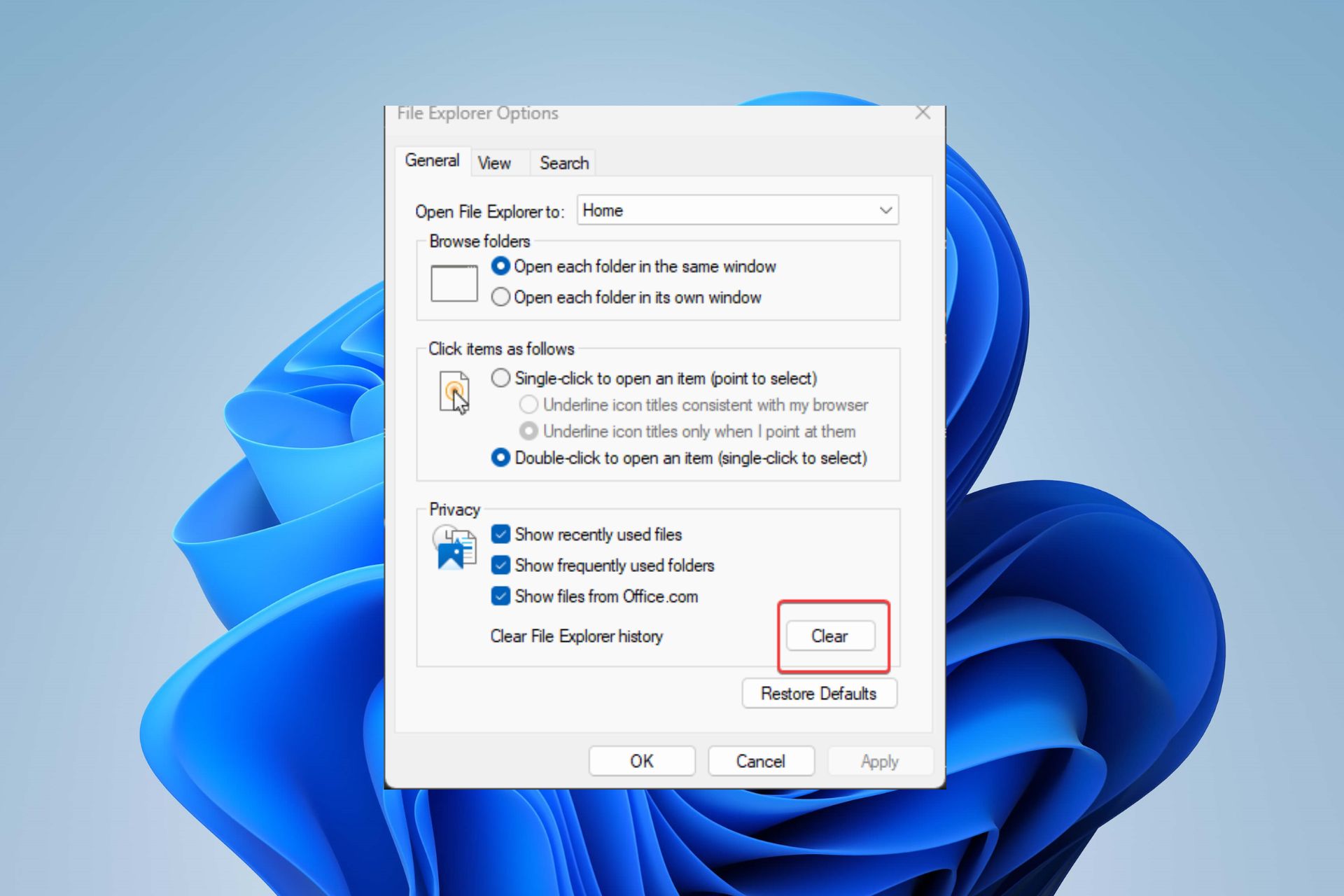 Cómo borrar archivos recientes en Windows 11 [6 Different Ways]