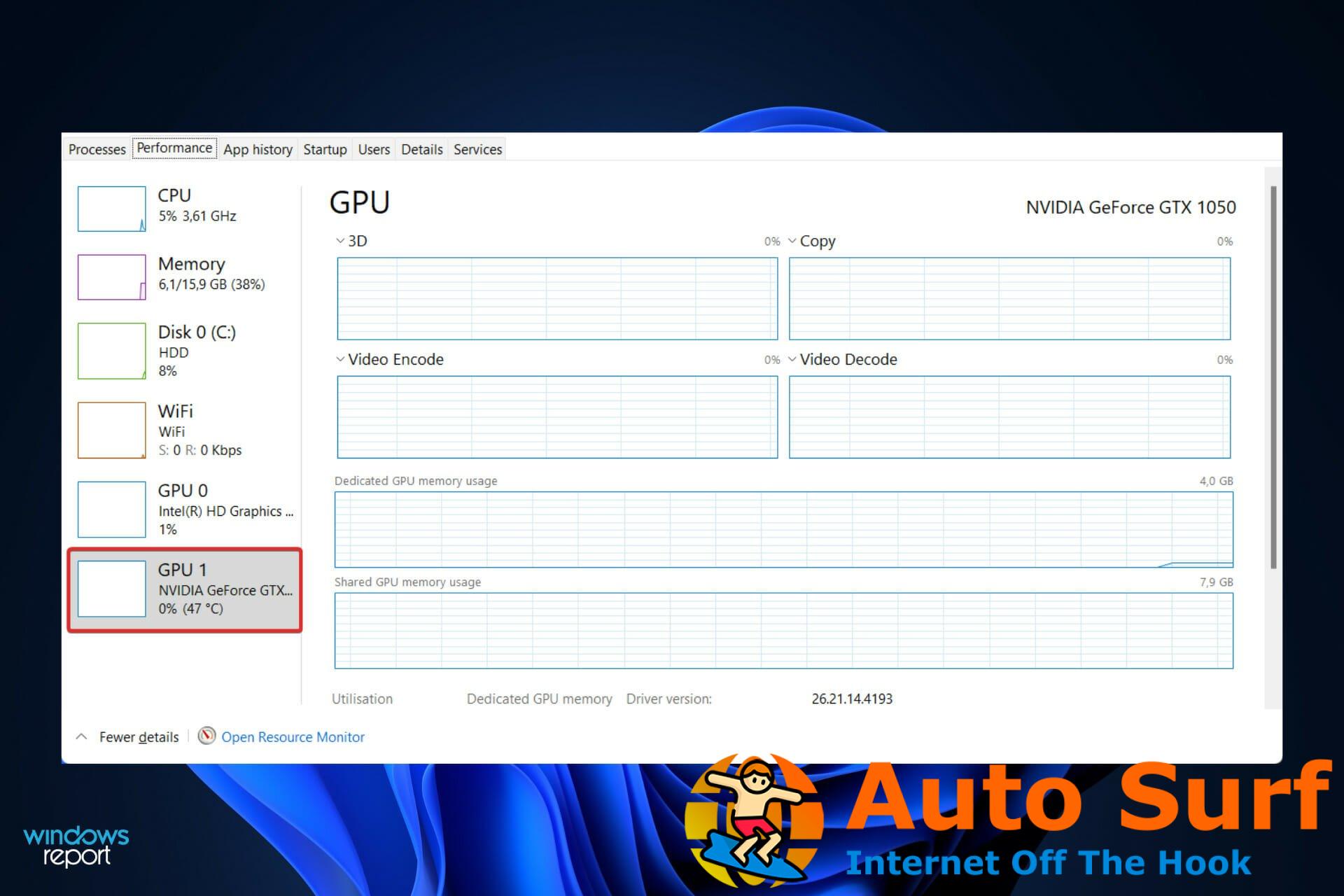 Cómo comprobar la temperatura de la GPU de Windows 11