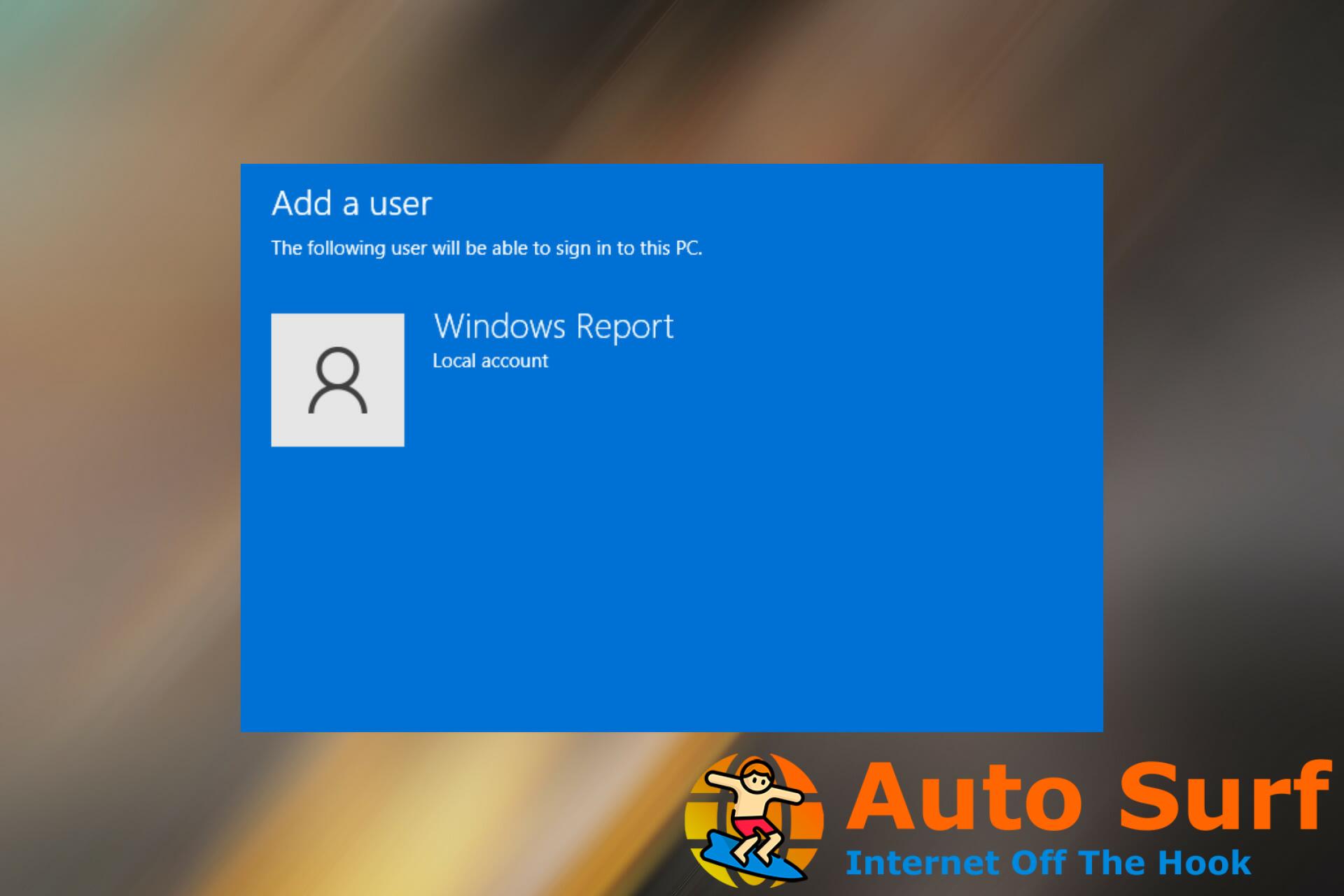 Cómo crear una cuenta local en Windows 11