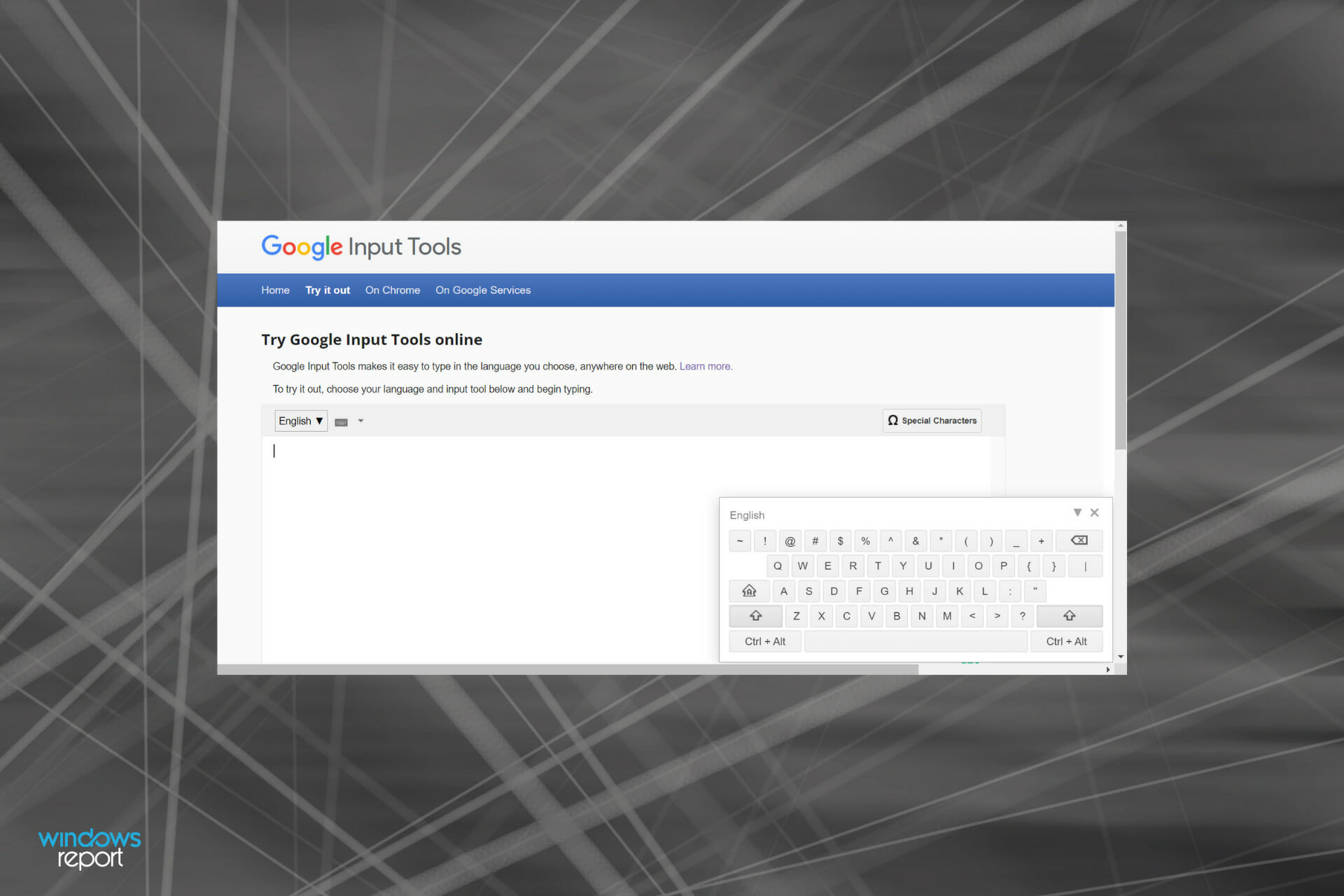 Use las herramientas de entrada de Google para Windows 11