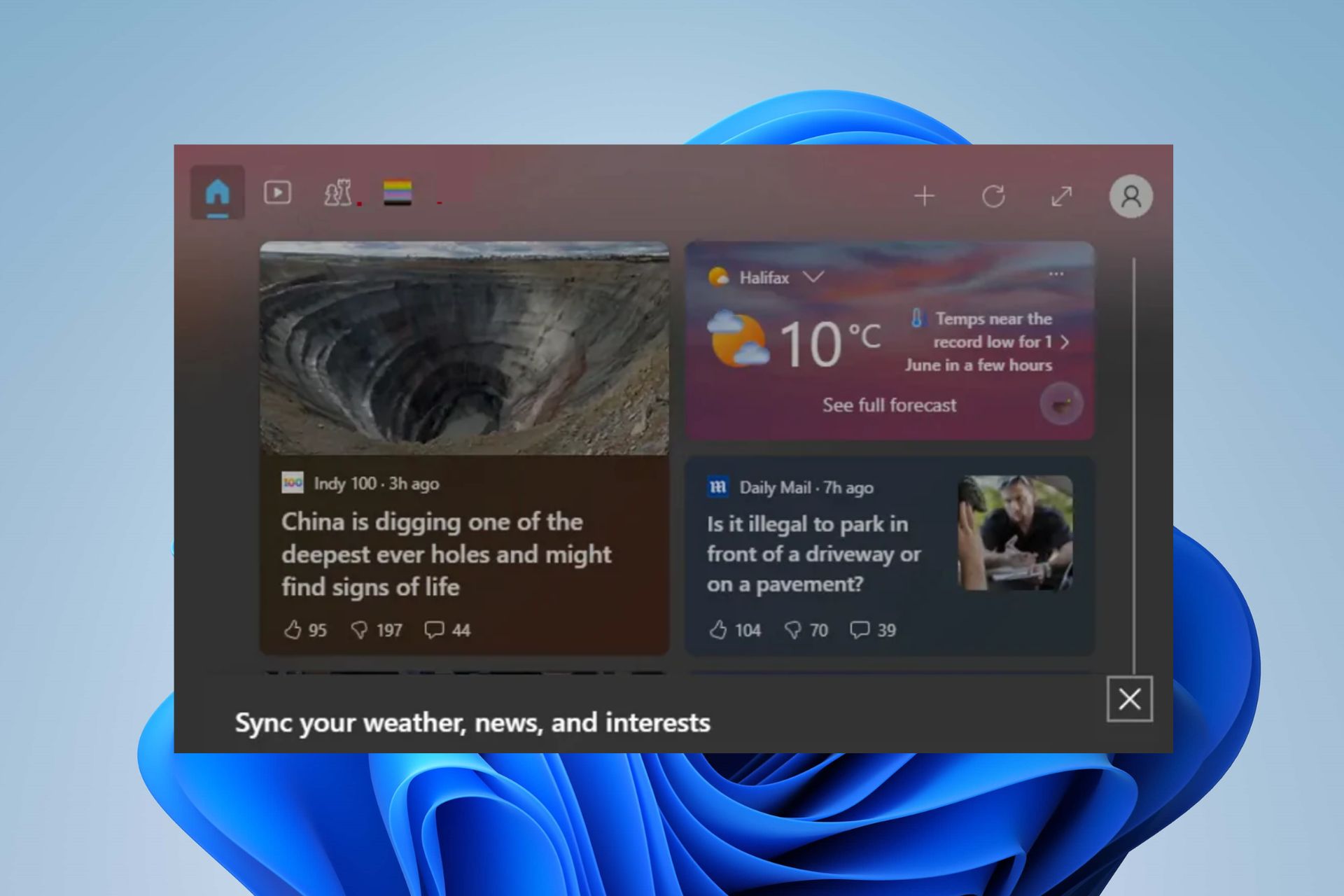 Cómo quitar la bandera del orgullo en la barra de búsqueda de Windows 11