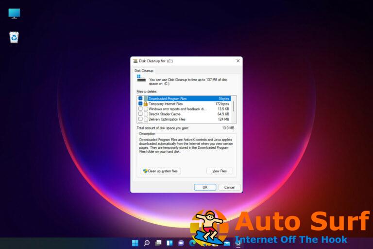 Cómo ejecutar el Liberador de espacio en disco en Windows 11