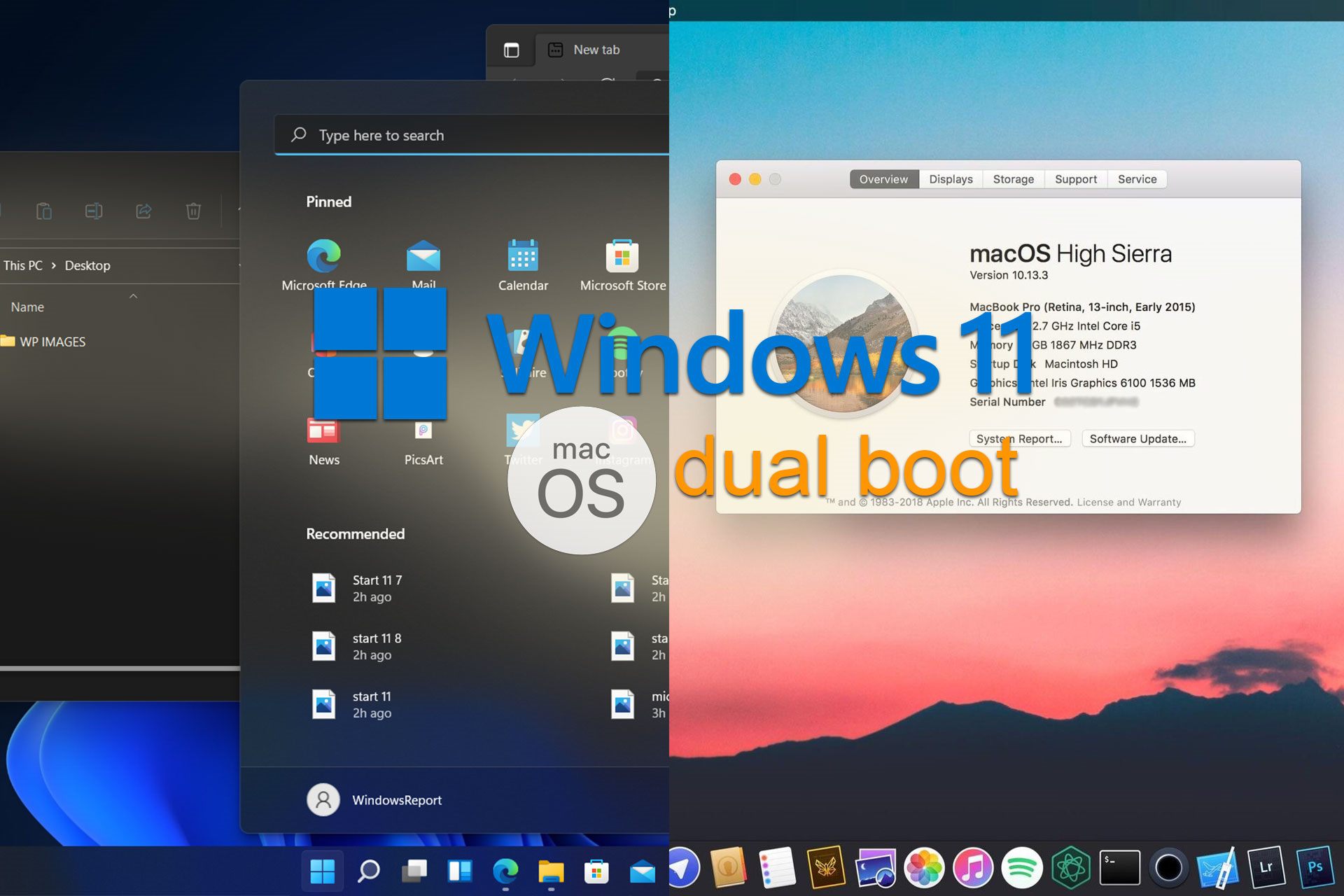 Cómo realizar un arranque dual de Windows 11 y macOS [Full Guide]