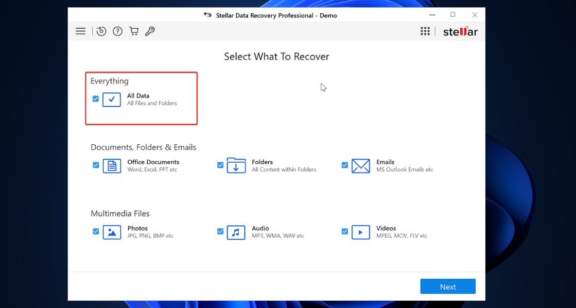 recuperar archivos borrados en Windows 11