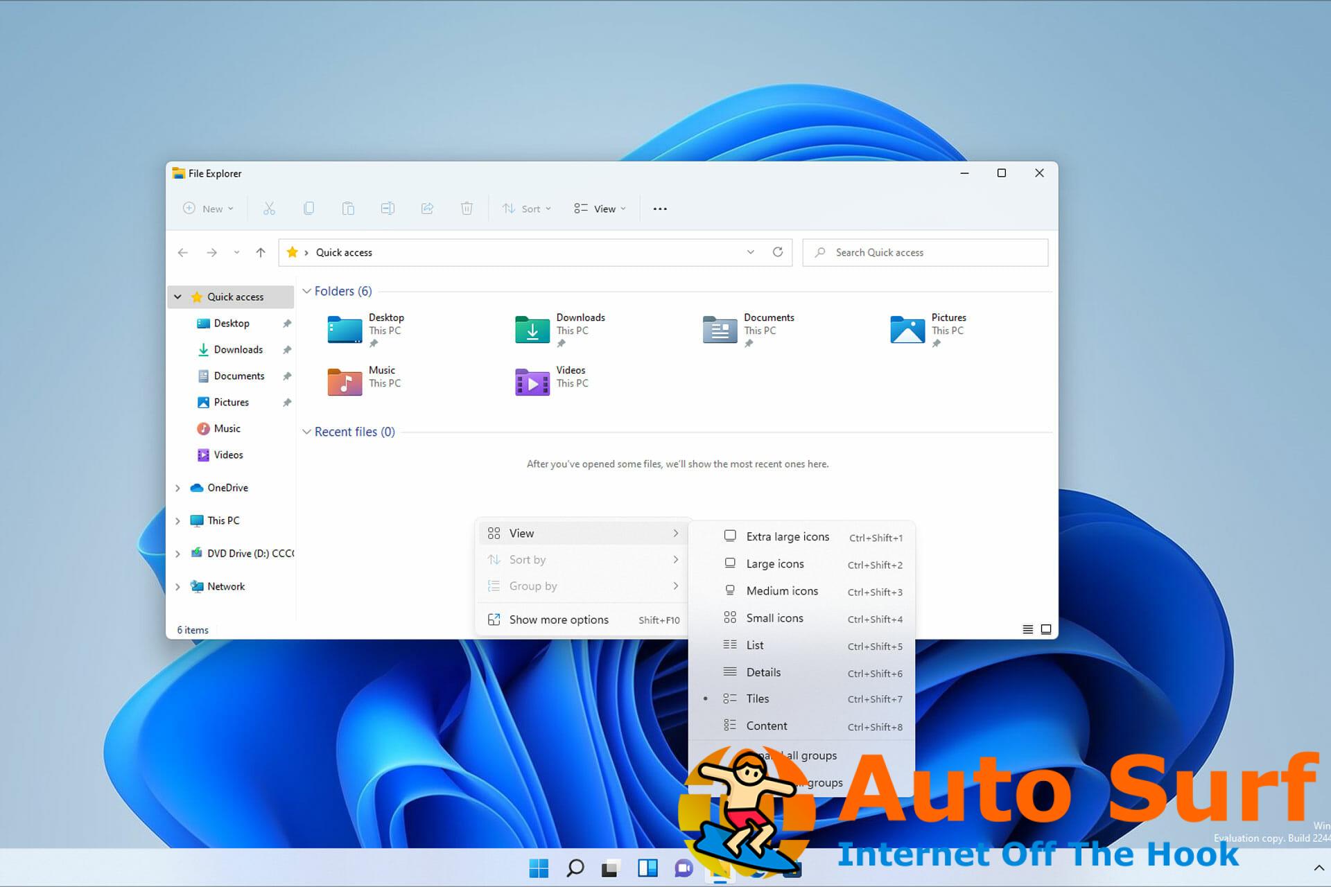 extensión de archivo de Windows 11