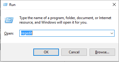 editor de registro windows 10