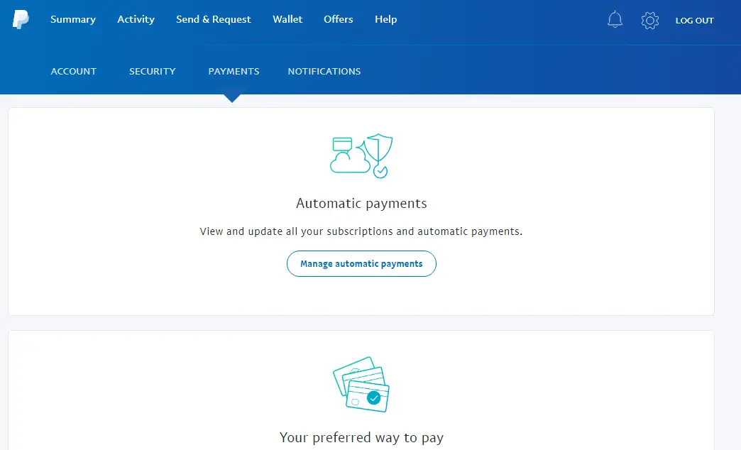 PayPal no eliminará el banco