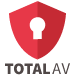 Logotipo de TotalAV Antivirus