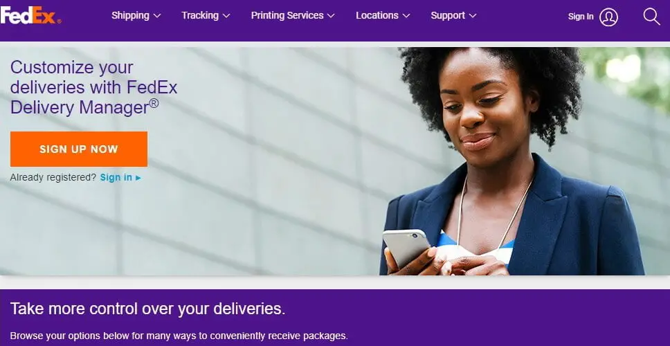 FedEx Delivery Manager no funciona: pruebe estas sencillas soluciones