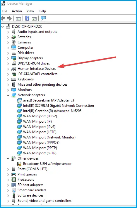 Solucione el error de Wacom: ningún dispositivo conectado en Windows 10
