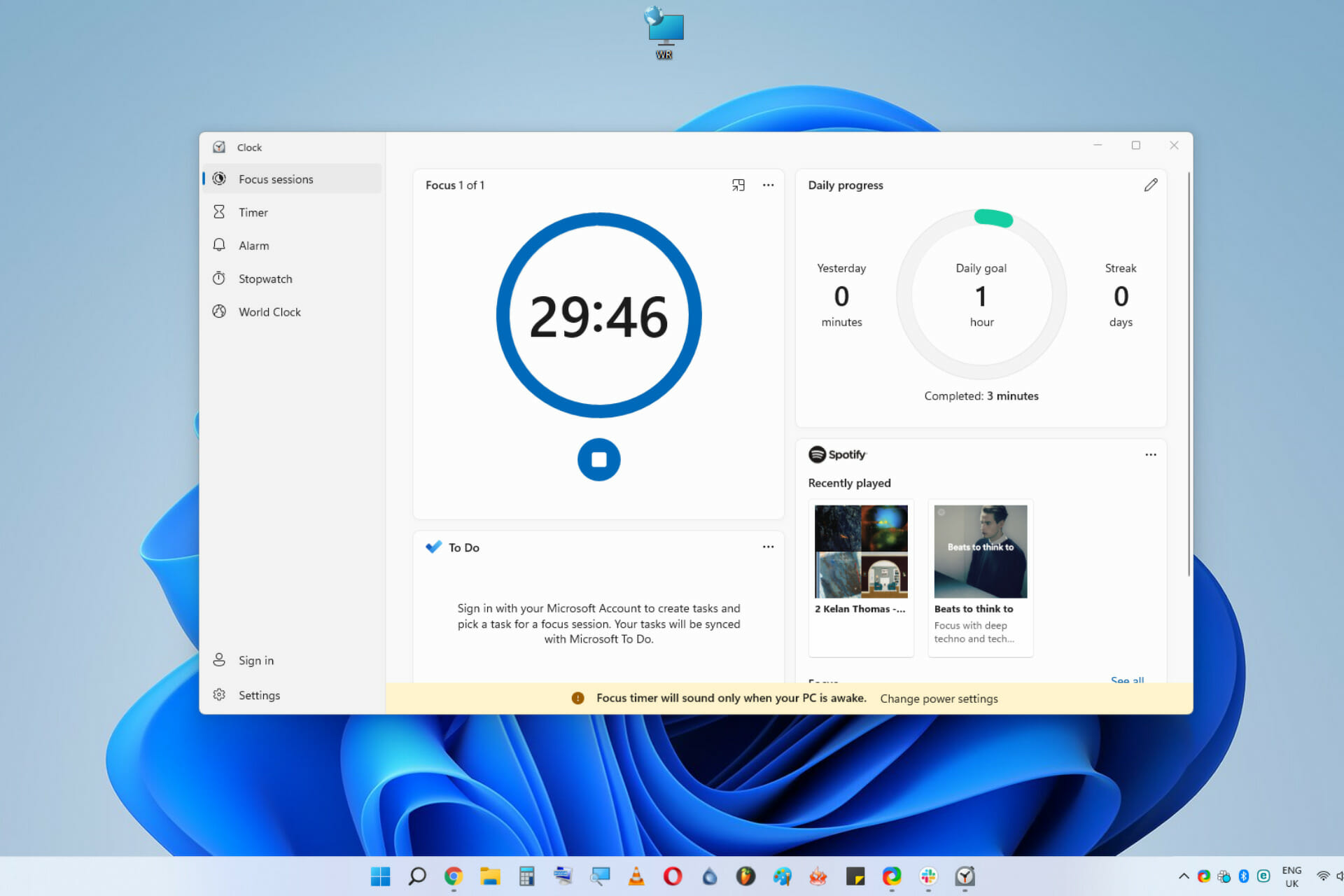 Focus Sessions aumenta su productividad y creatividad en Windows 11