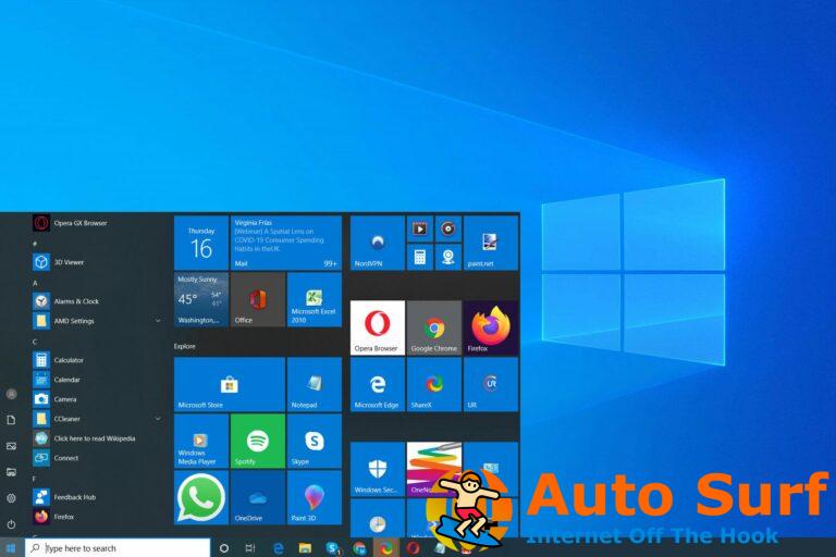 La barra de tareas de Windows 10 no responde o está congelada: cómo solucionarlo