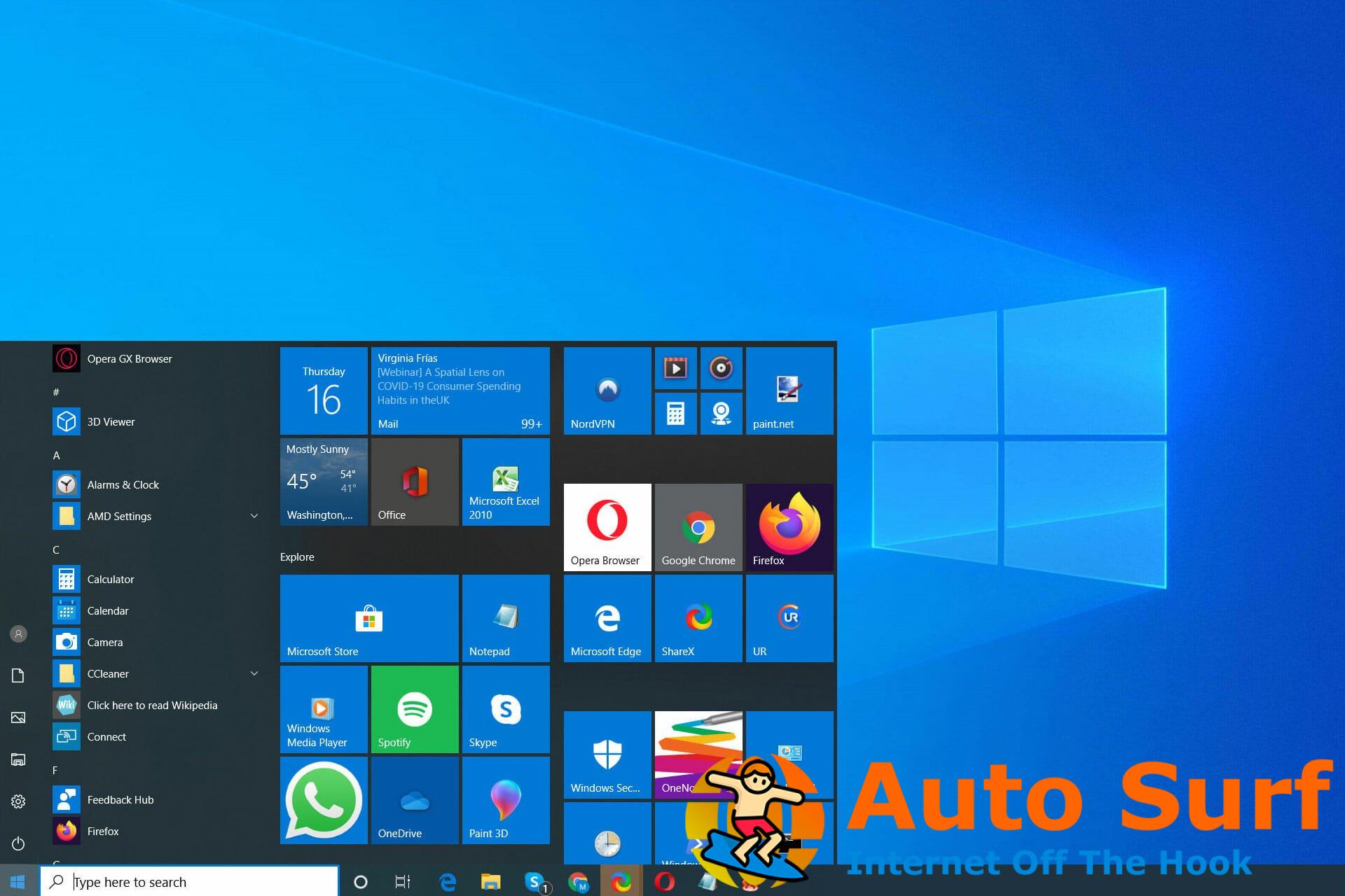 Barra de tareas que no responde en Windows 10 11