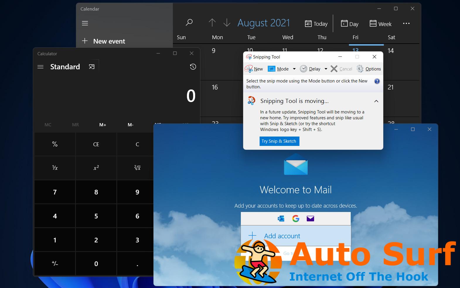 Aplicaciones de actualización de Windows 11