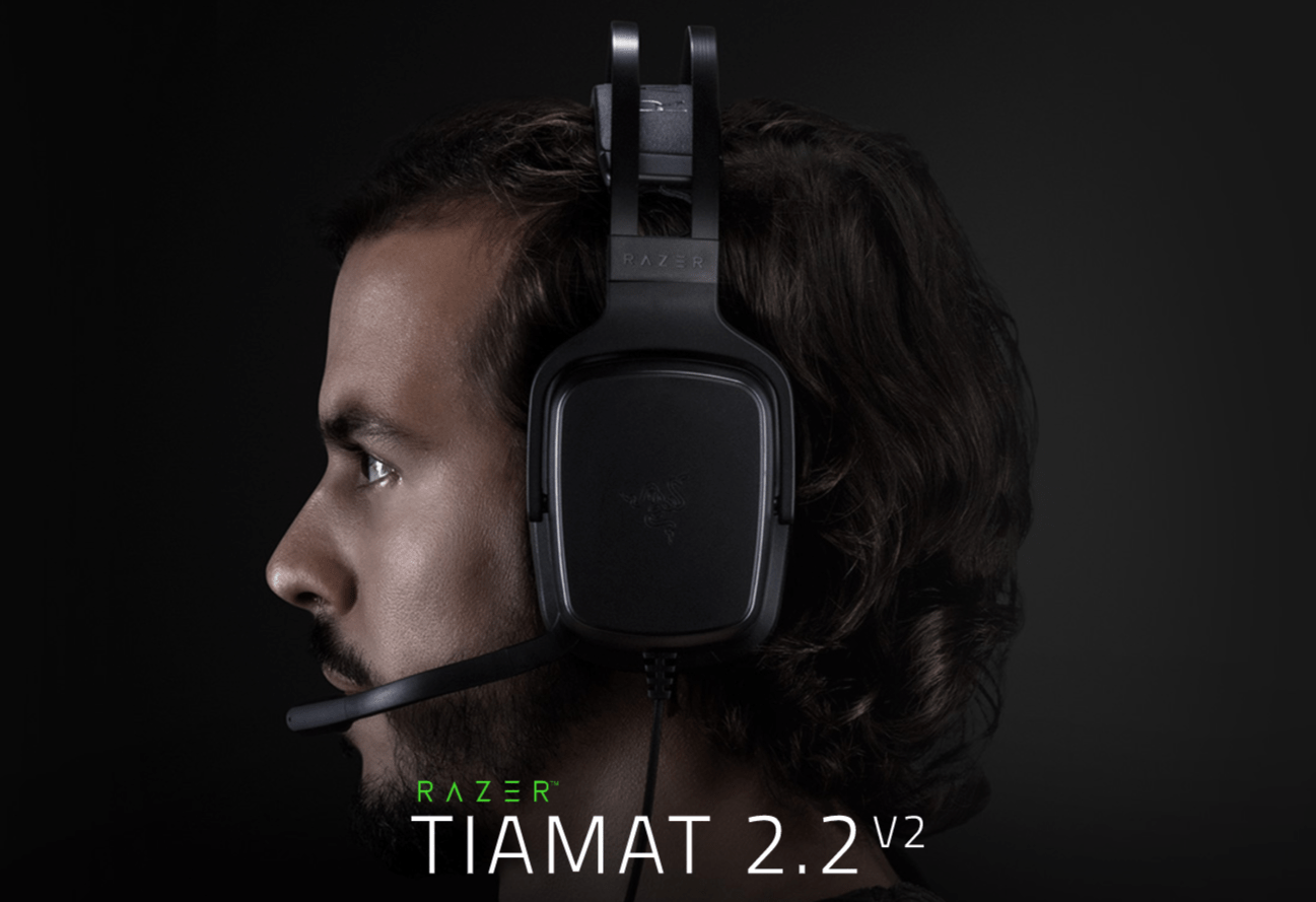 Los nuevos auriculares para juegos con sonido envolvente Tiamat de Razer son simplemente impresionantes