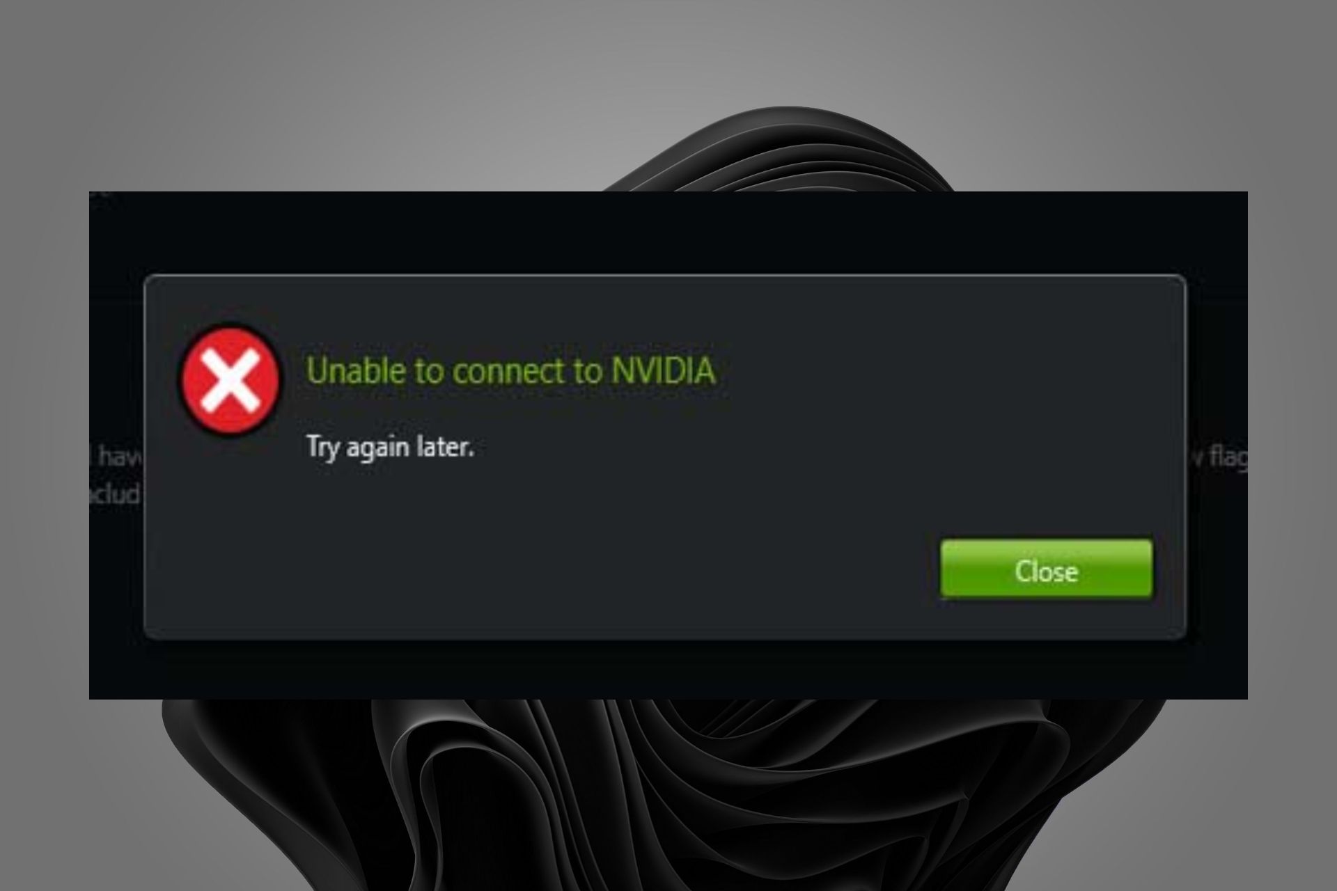 No se puede conectar a Nvidia Inténtalo de nuevo más tarde: 3 correcciones de errores