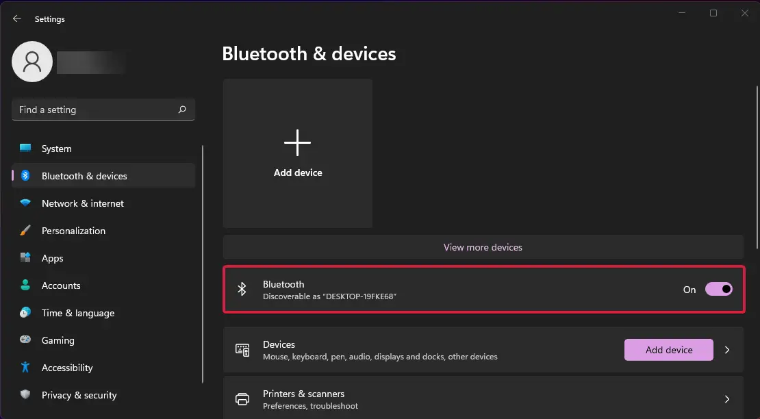 No se puede eliminar el dispositivo Bluetooth en Windows 10/11