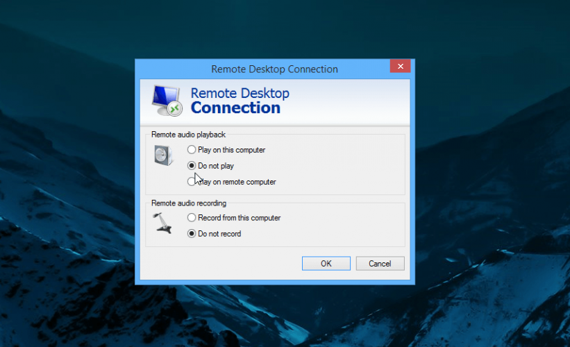 Arreglar el escritorio remoto deja de funcionar con Windows 8.1, Windows 10