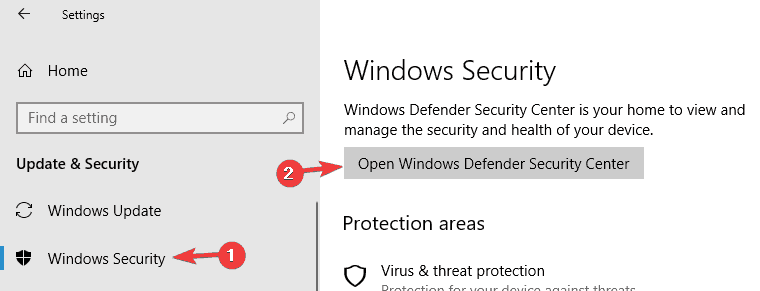 Windows Defender bloquea Steam