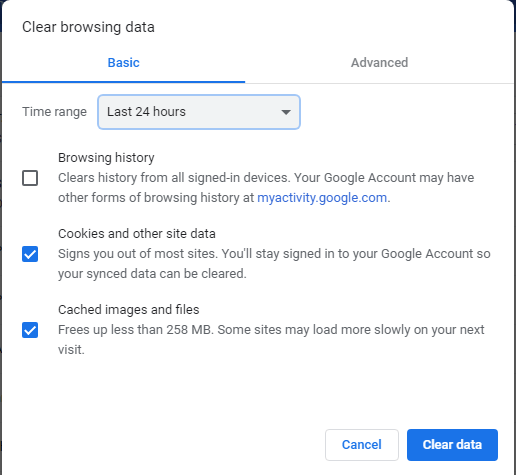 Borrar datos de navegación de Google Chrome: corrige que los atacantes podrían estar tratando de robar tu información