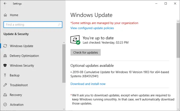 REVISIÓN: No se pudo conectar al servicio de actualización en Windows 10/11