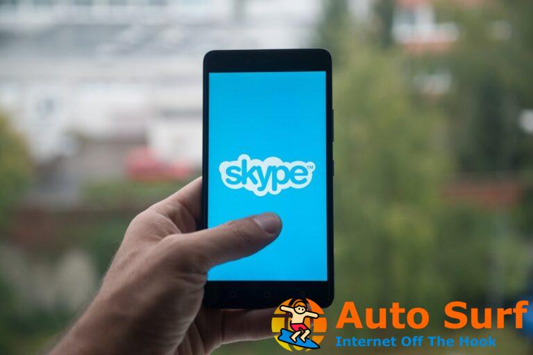REVISIÓN: el servidor no está disponible temporalmente en Skype Empresarial