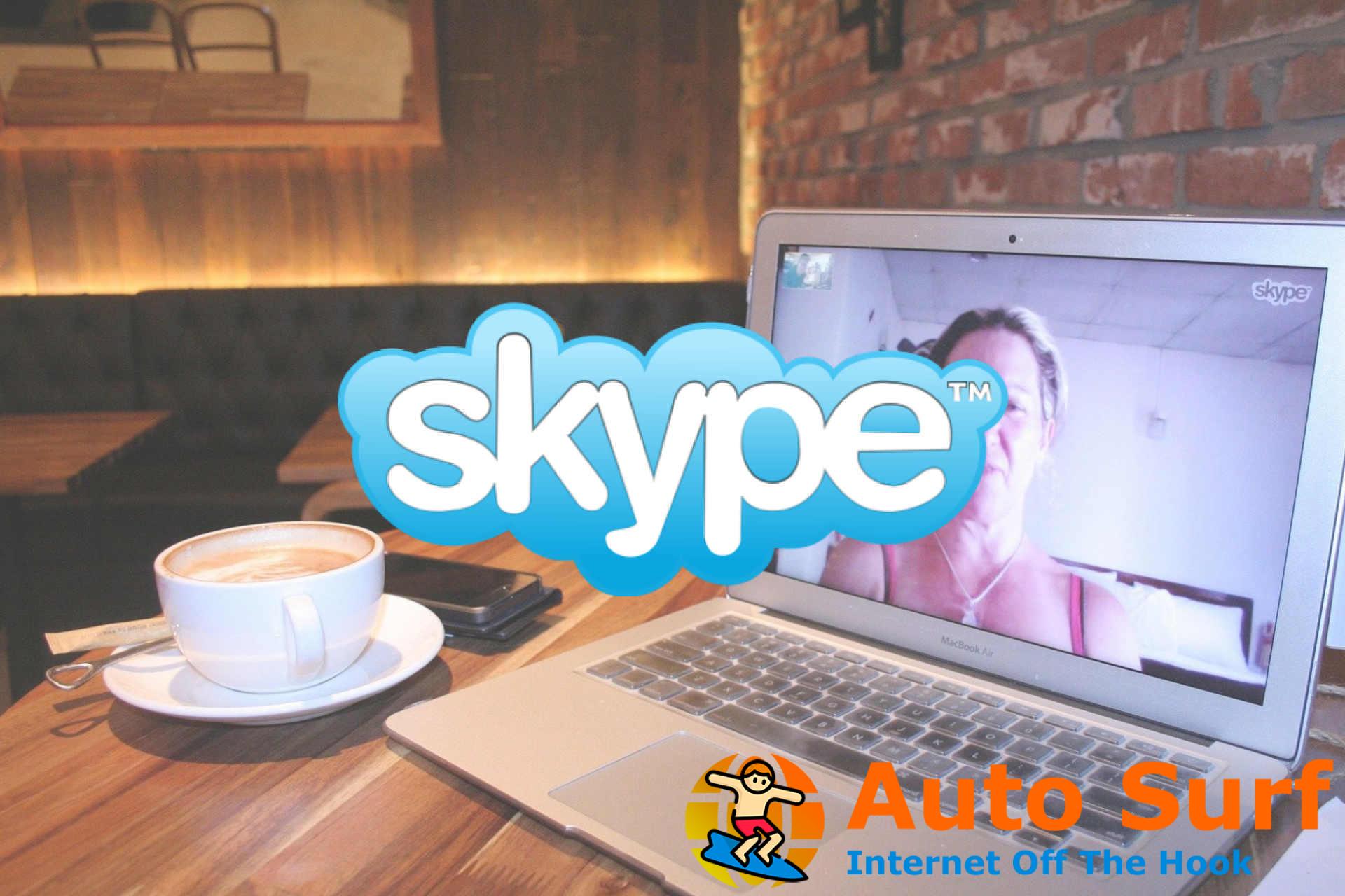 Arreglar Skype no se cierra en Windows 10