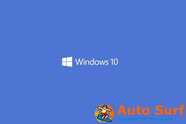 REVISIÓN: error de Windows 10/11 0x81000019
