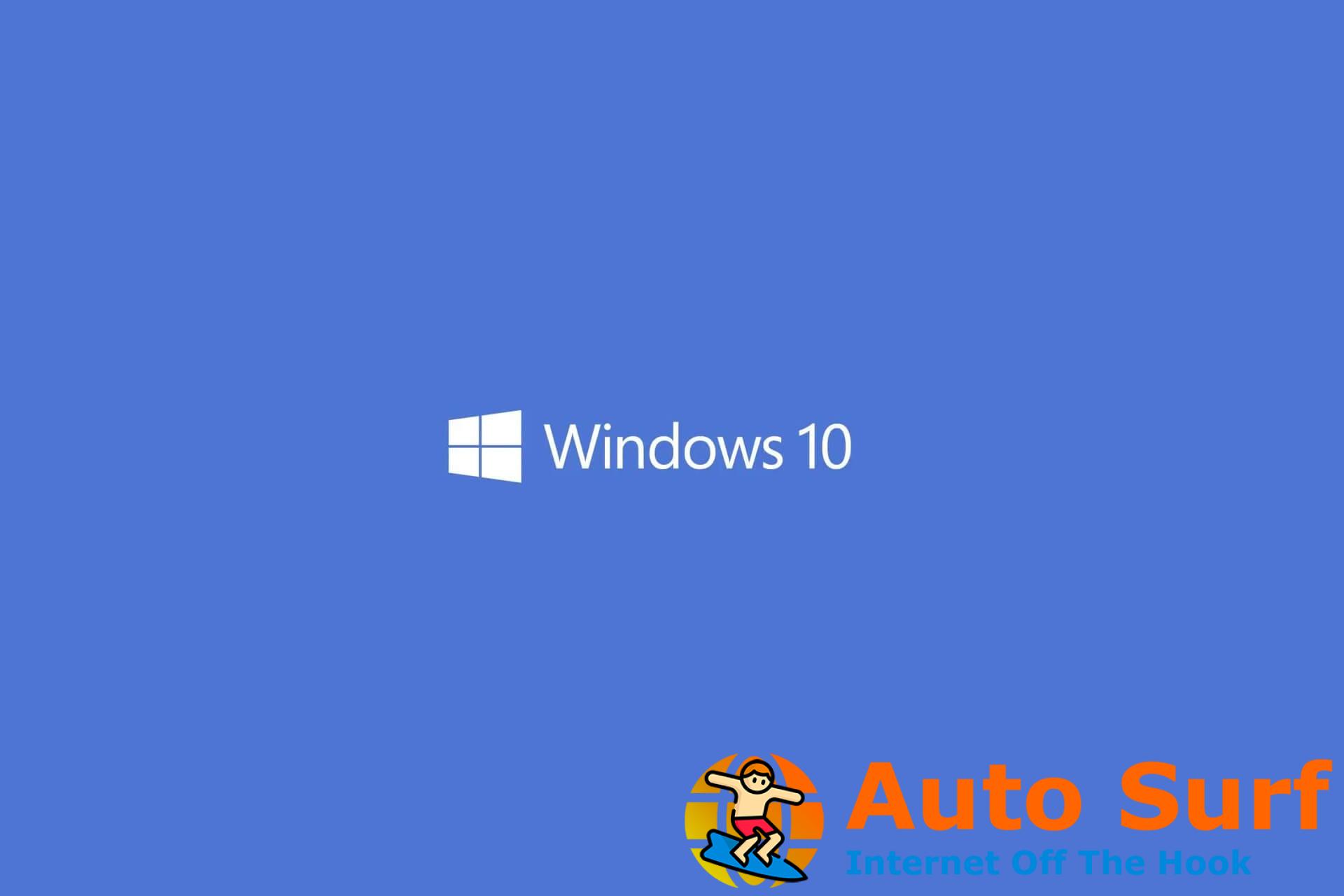 Solucionar el error de Windows 0x81000019