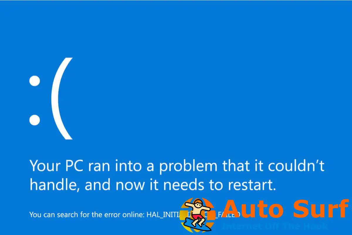corregir el error de Windows 0xc000000f