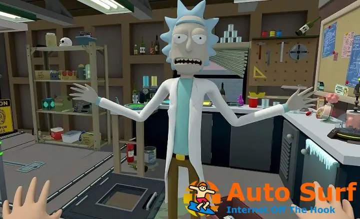 Simulador de Rick y Morty: errores virtuales de Rick-ality